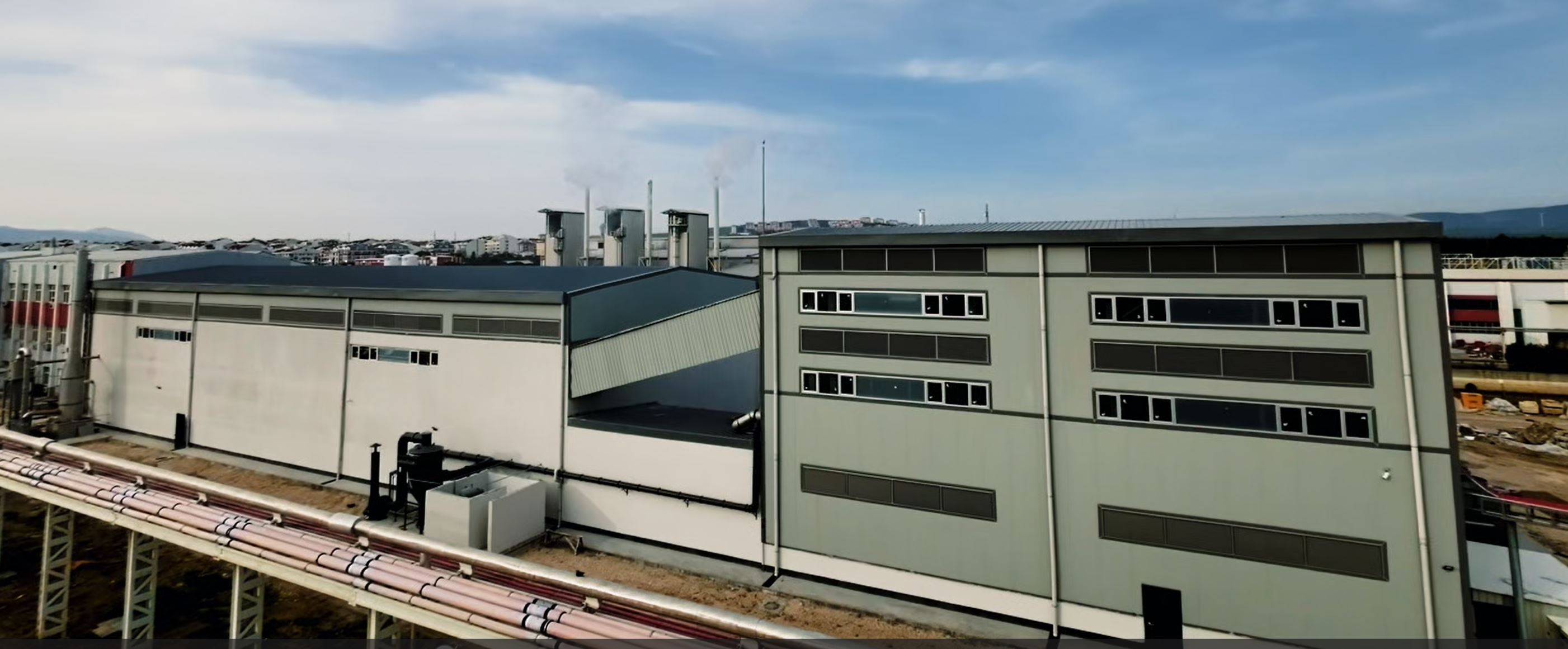 Gintek entegre tesis ve fabrika yapıları